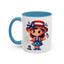 4th of July - American Girl Flag