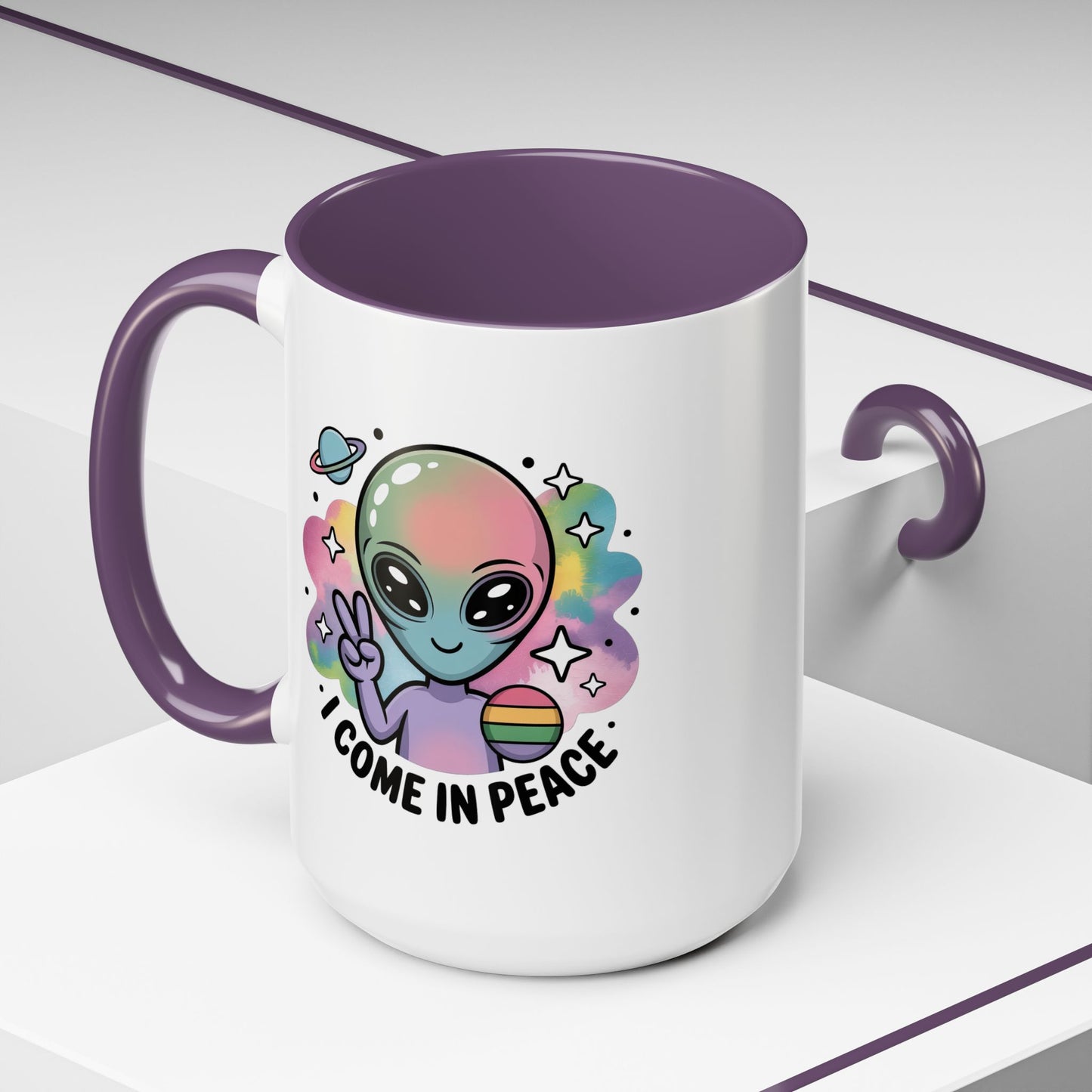 Alien Mug - I Come In Peace