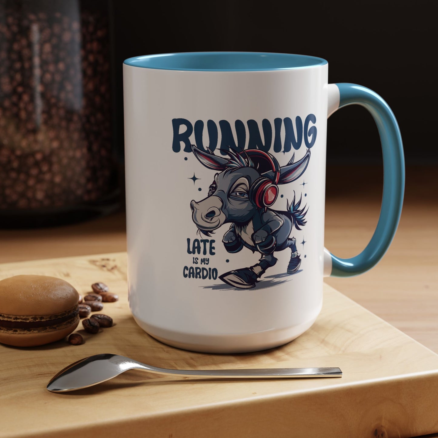 Humor Mug - Running Late is My Cardio