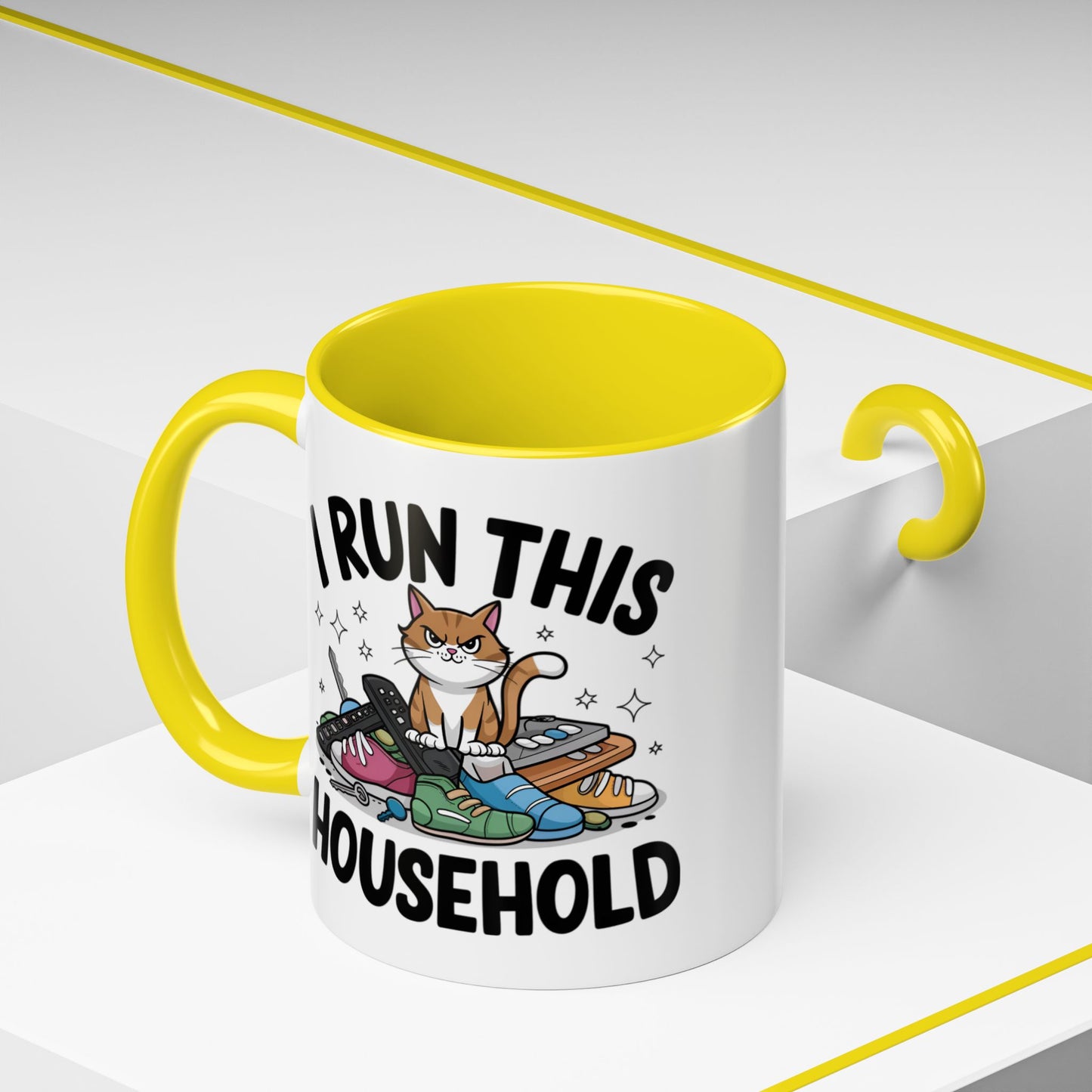 Animal Mug - I Run This Household