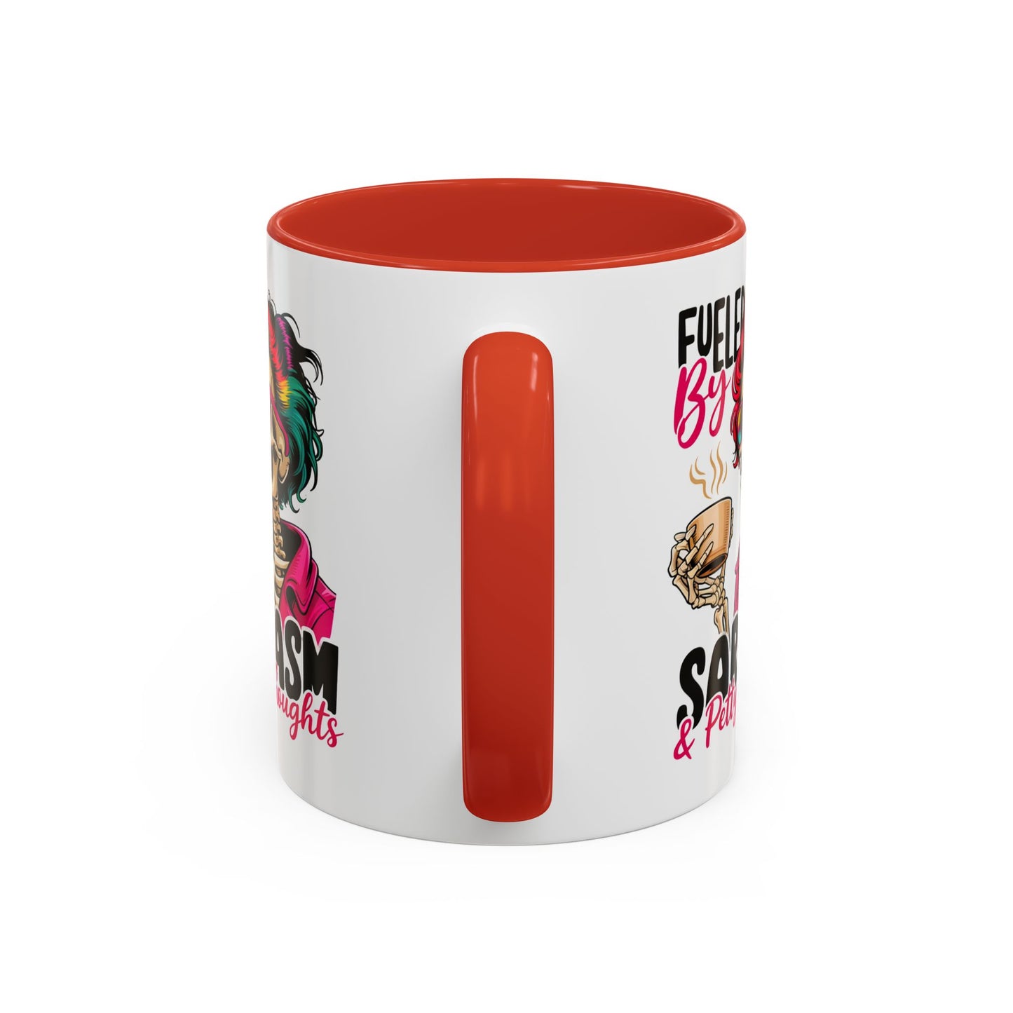 Humor Mug - Fueled by Sarcasm & Petty Thoughts