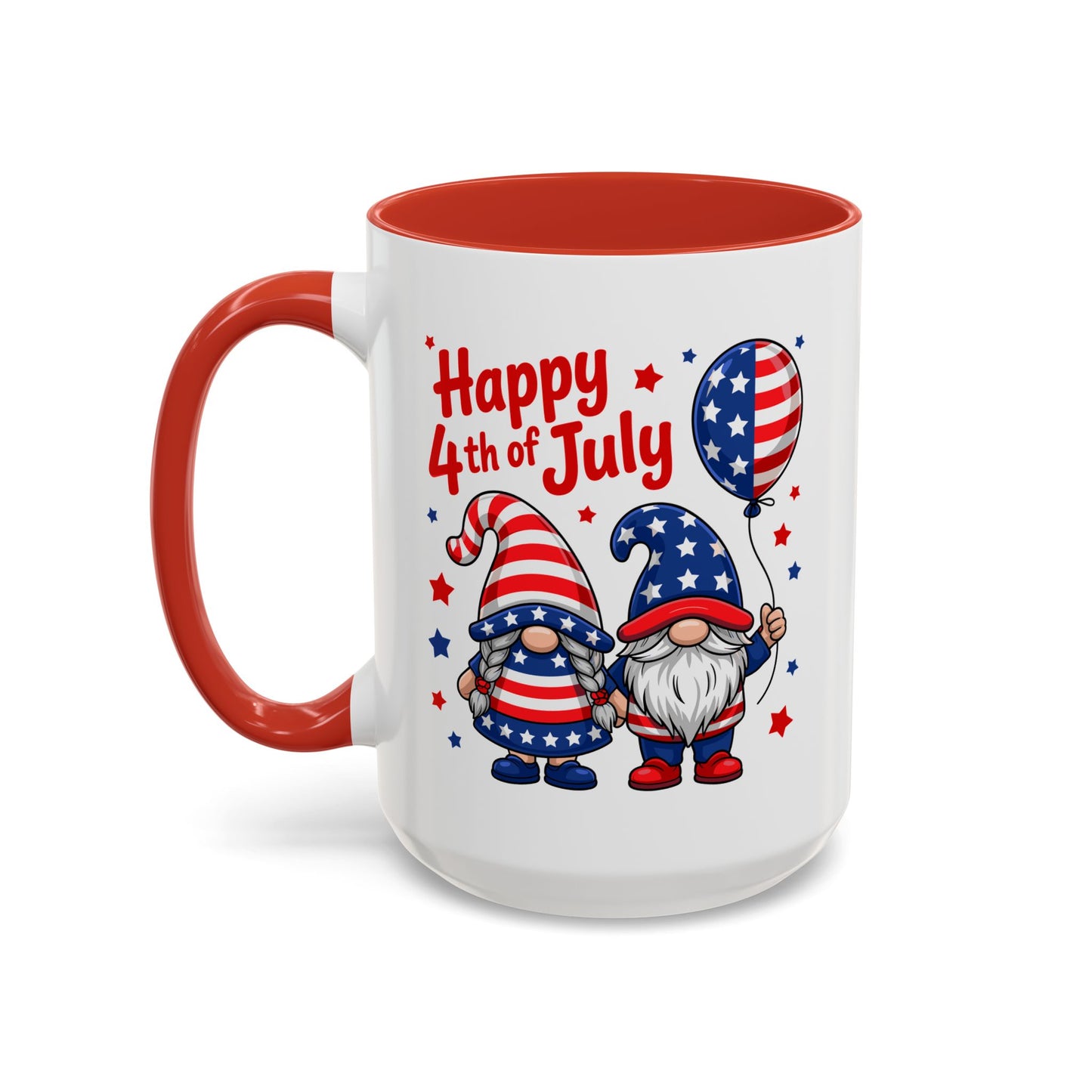 4th of July Mug - Happy 4th of July Gnomes