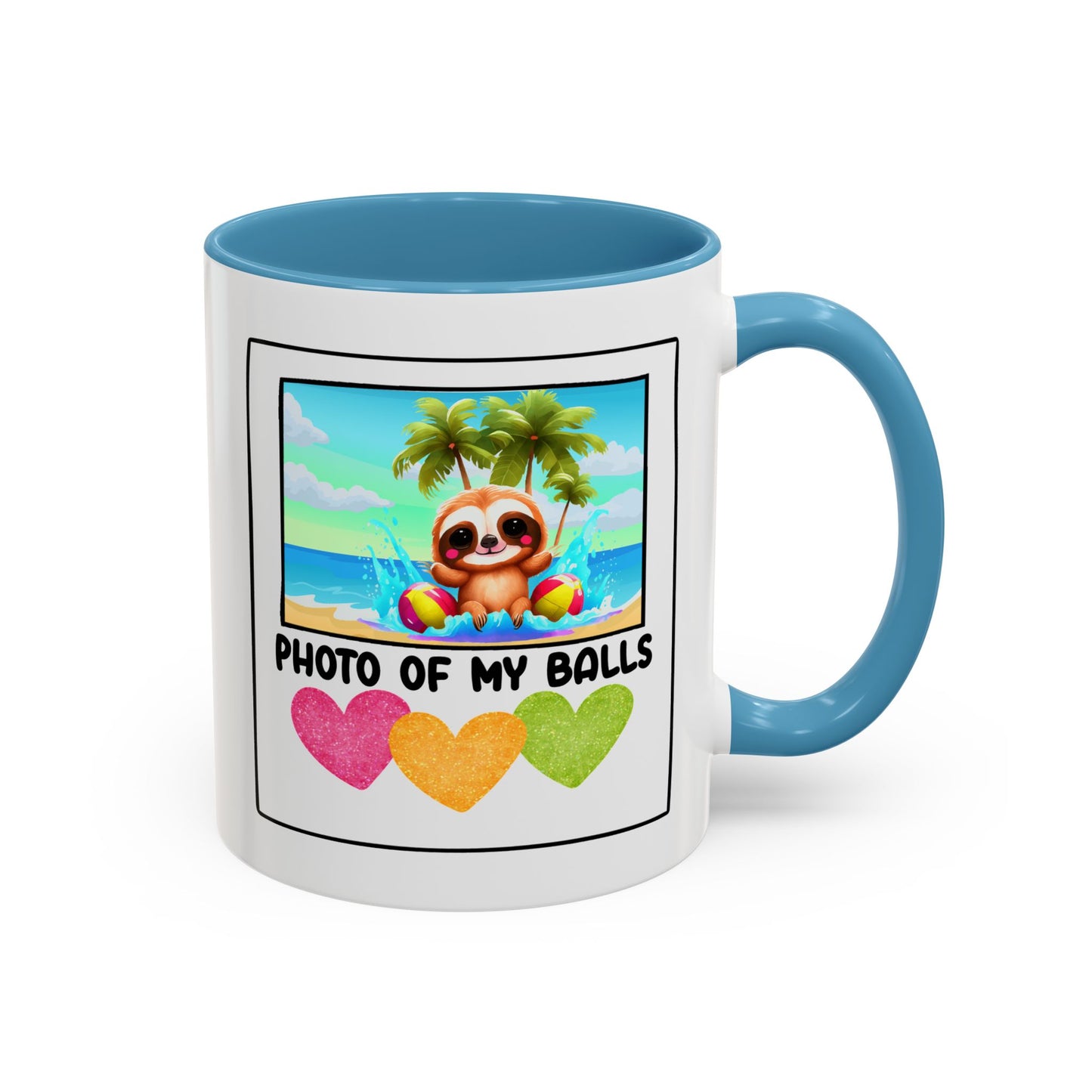 Adult Mug - Photo of My Balls