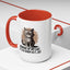 Humor Mug - Beware of My Cat