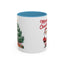 Christmas Mug - Merry Christmas Red Text Santa Tree Presents