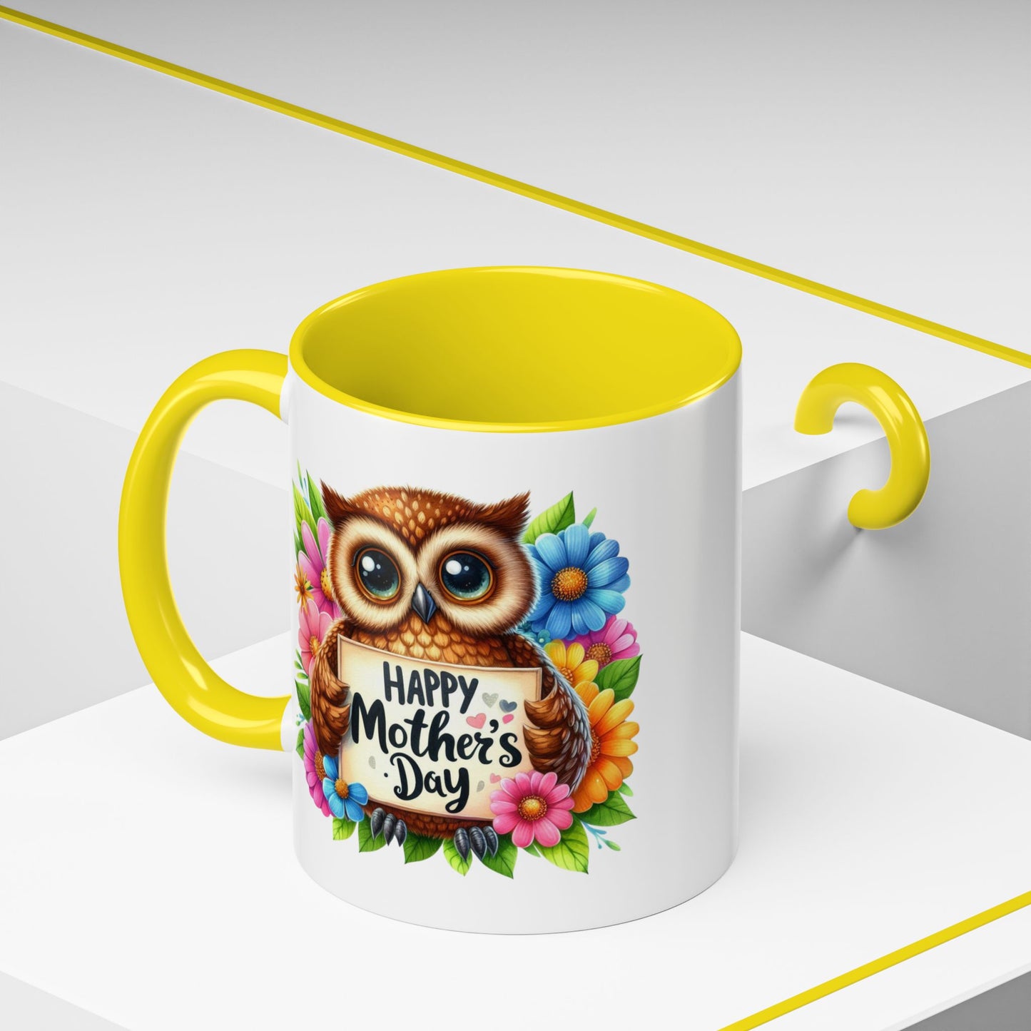 Mother's Day Mug - Happy Mother's Day Owl