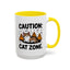 Animal Mug - Caution: Cat Zone