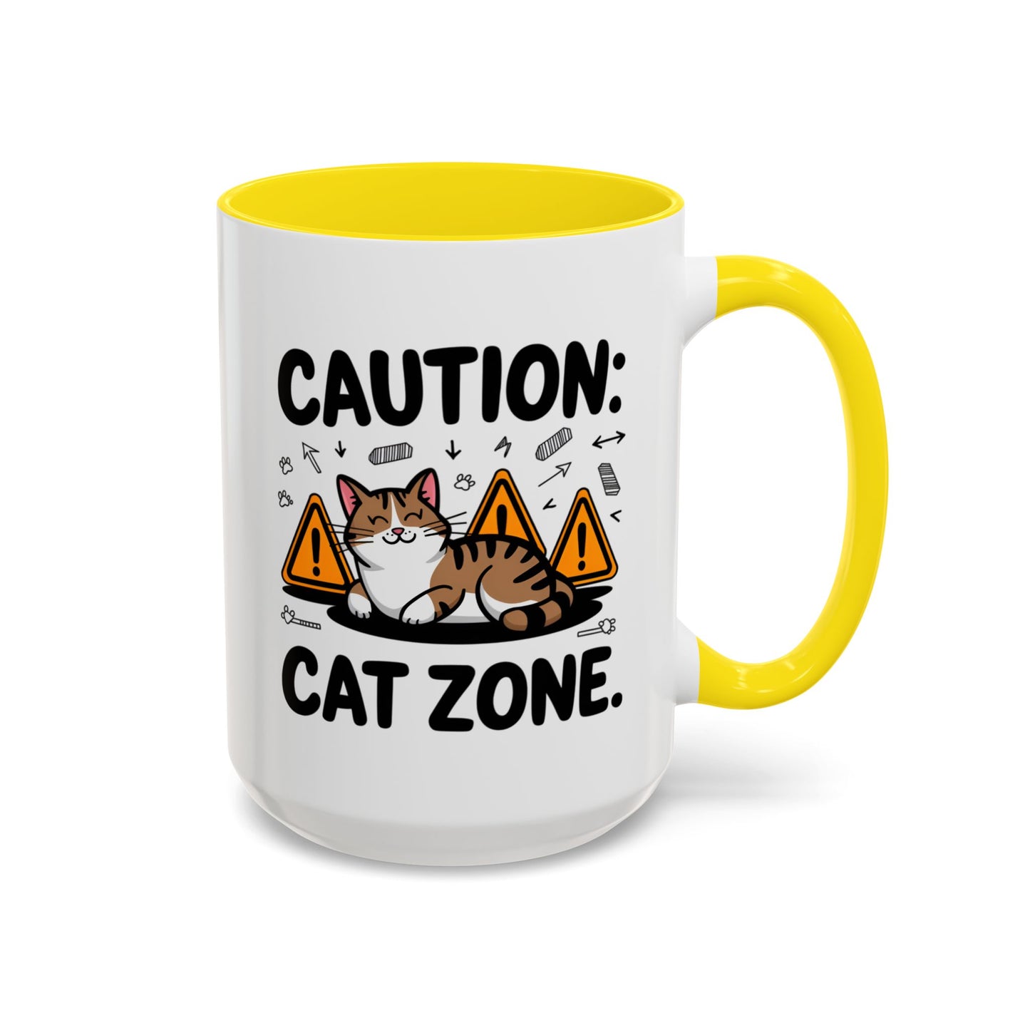 Animal Mug - Caution: Cat Zone