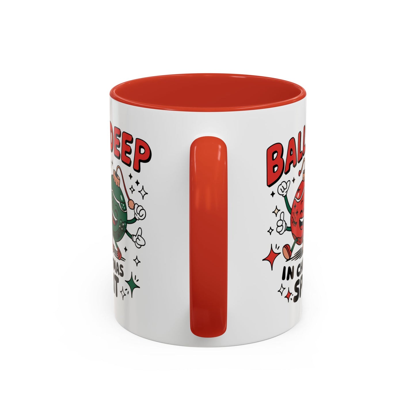 Adult Mug - Balls Deep in Christmas Spirit