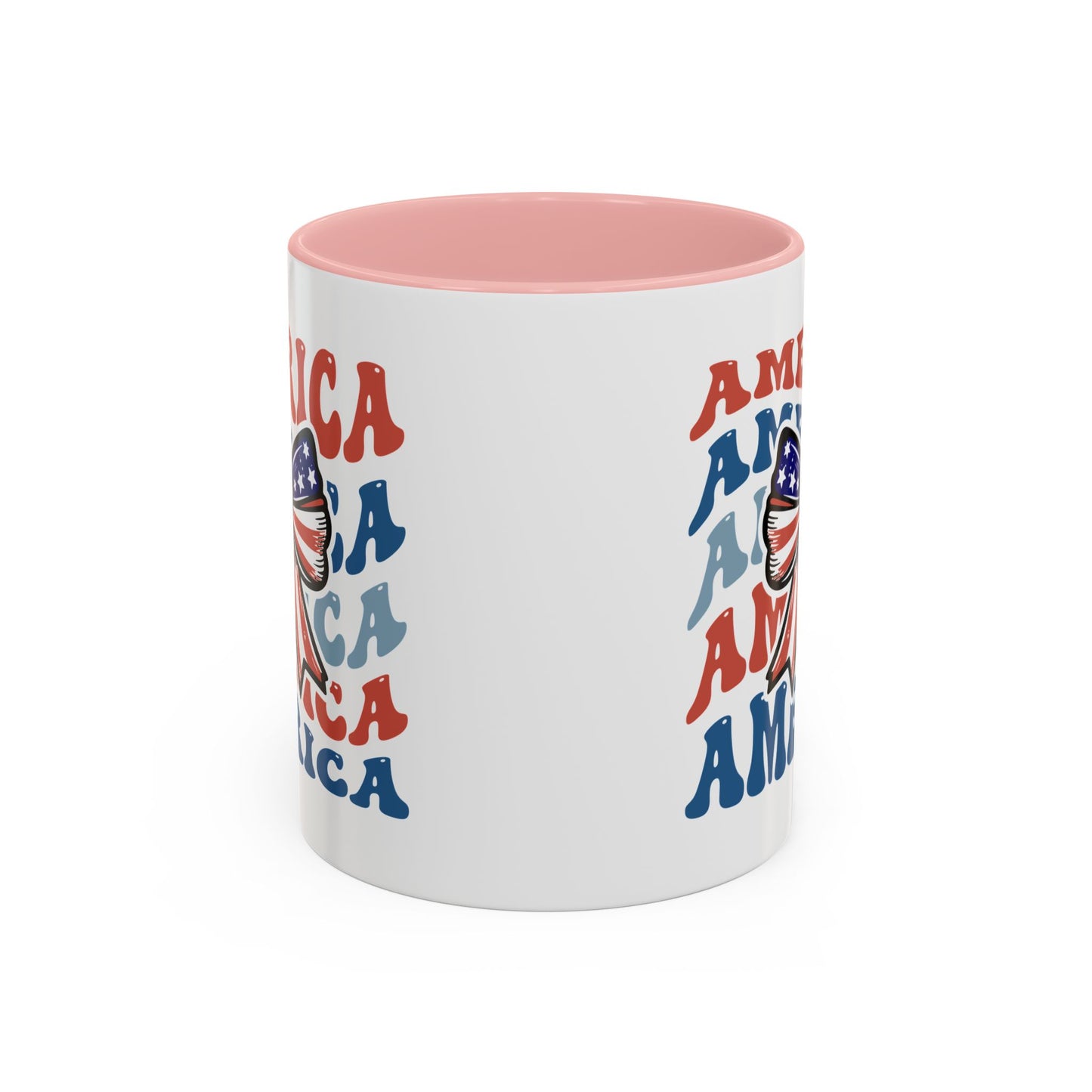 4th of July Mug - America Bow