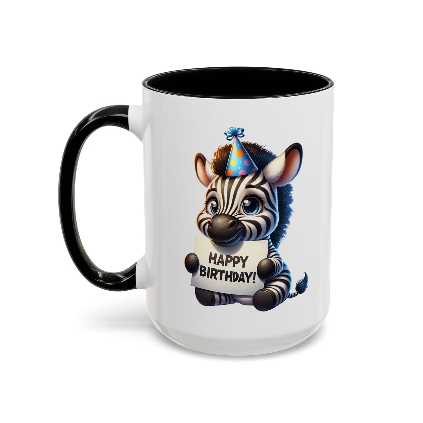 Birthday Mug - Zebra Clipart