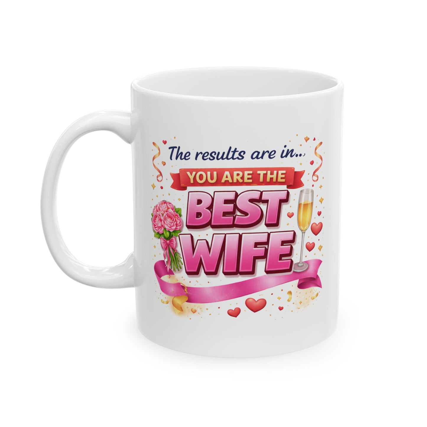 Anniversary Mug - The Results Are In You Are The Best Wife
