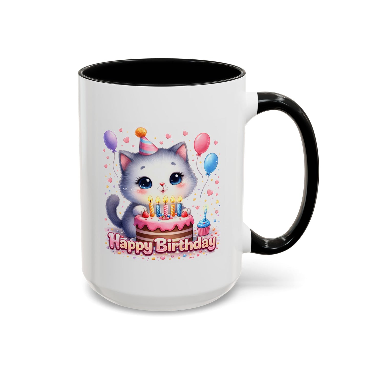 Birthday Mug - Birthday Kitty