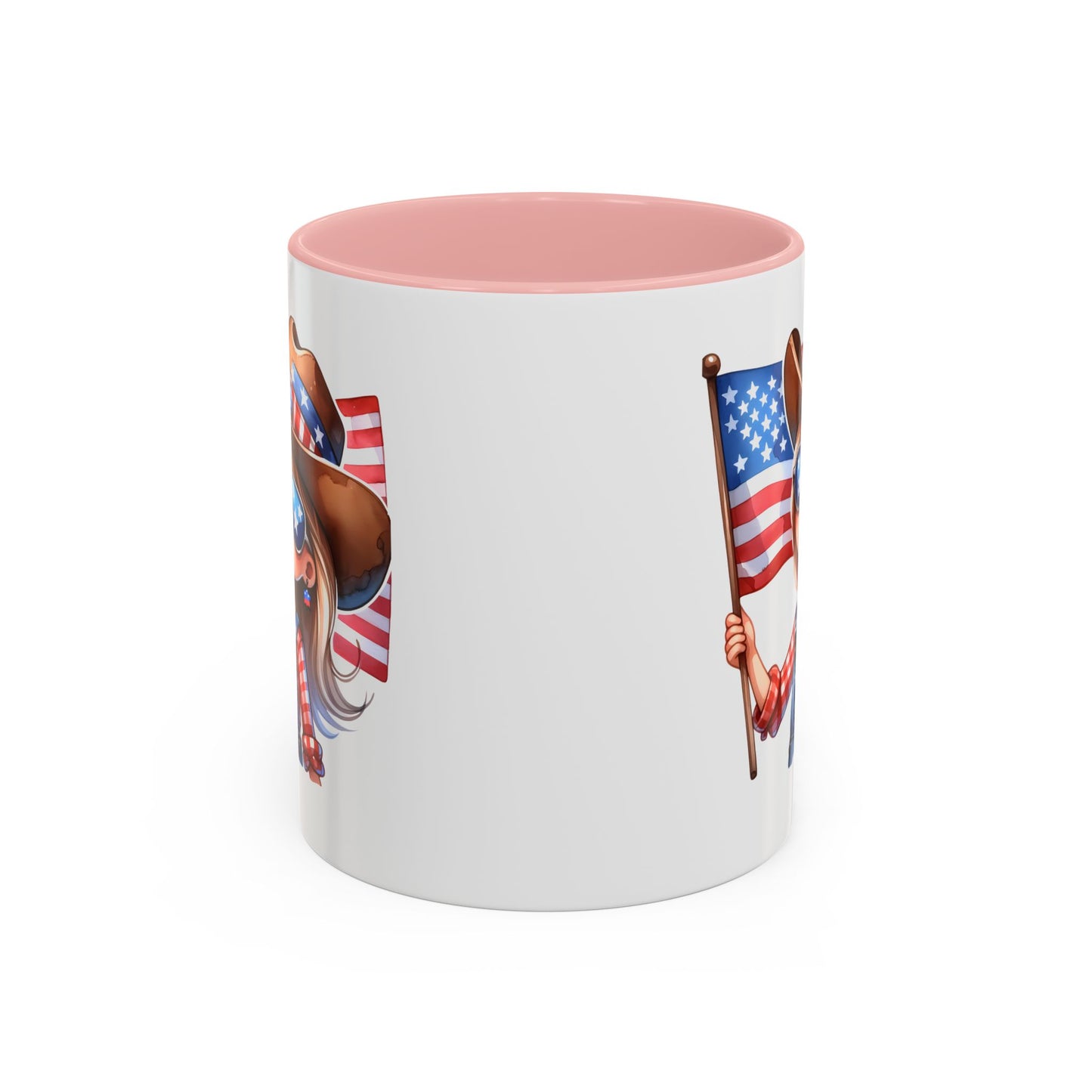 4th of July - Cowgirl Flag