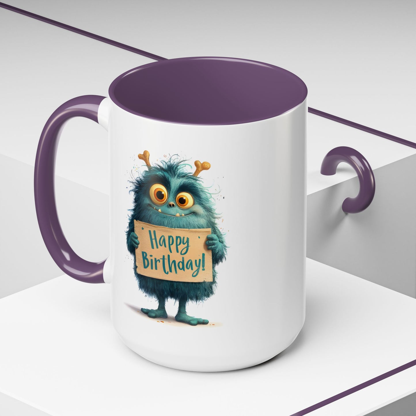 Birthday Mug - Birthday Sign Monster