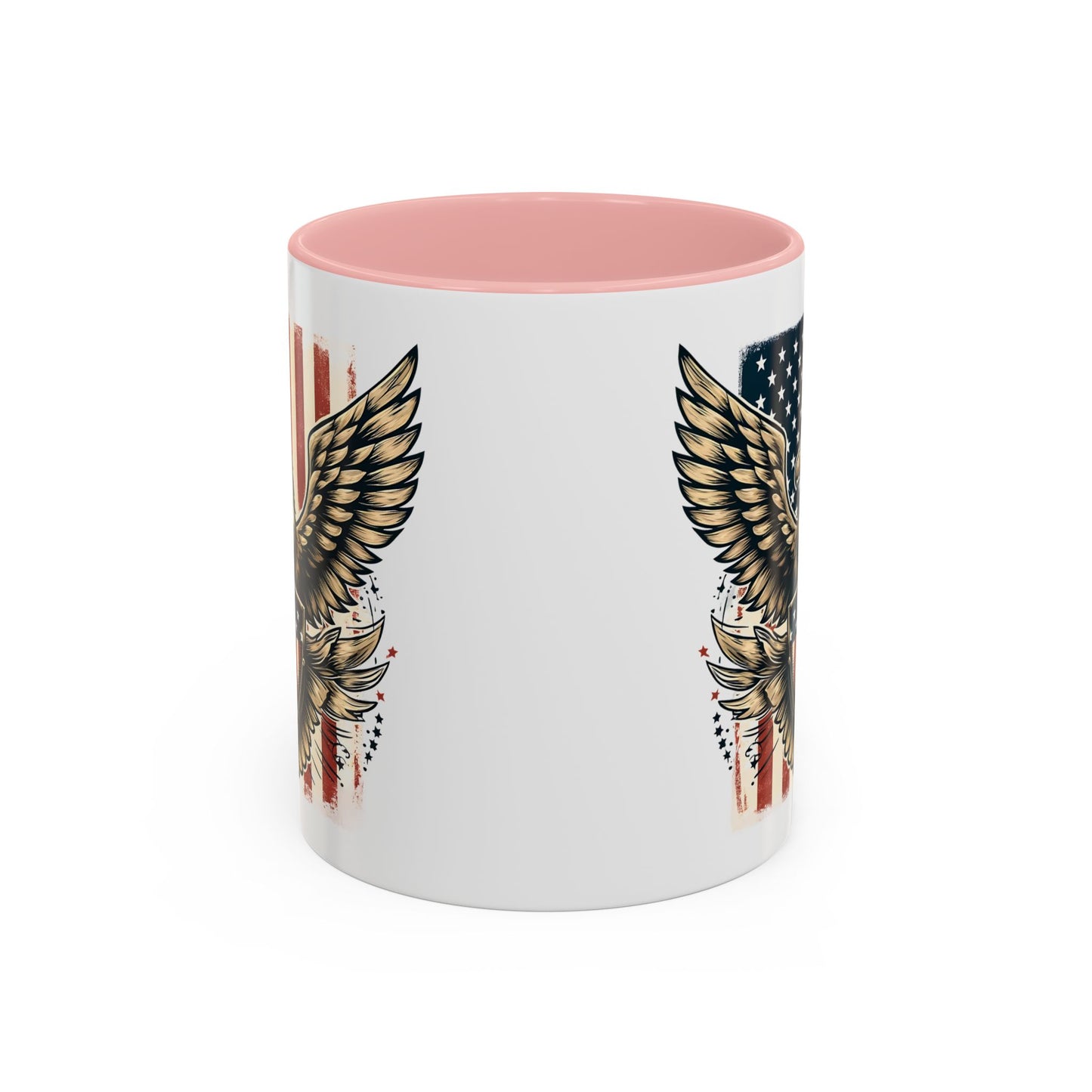 4th of July Mug - American Bald Eagle Flag 9