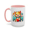 Mother's Day Mug - Mom Cat Red Heart