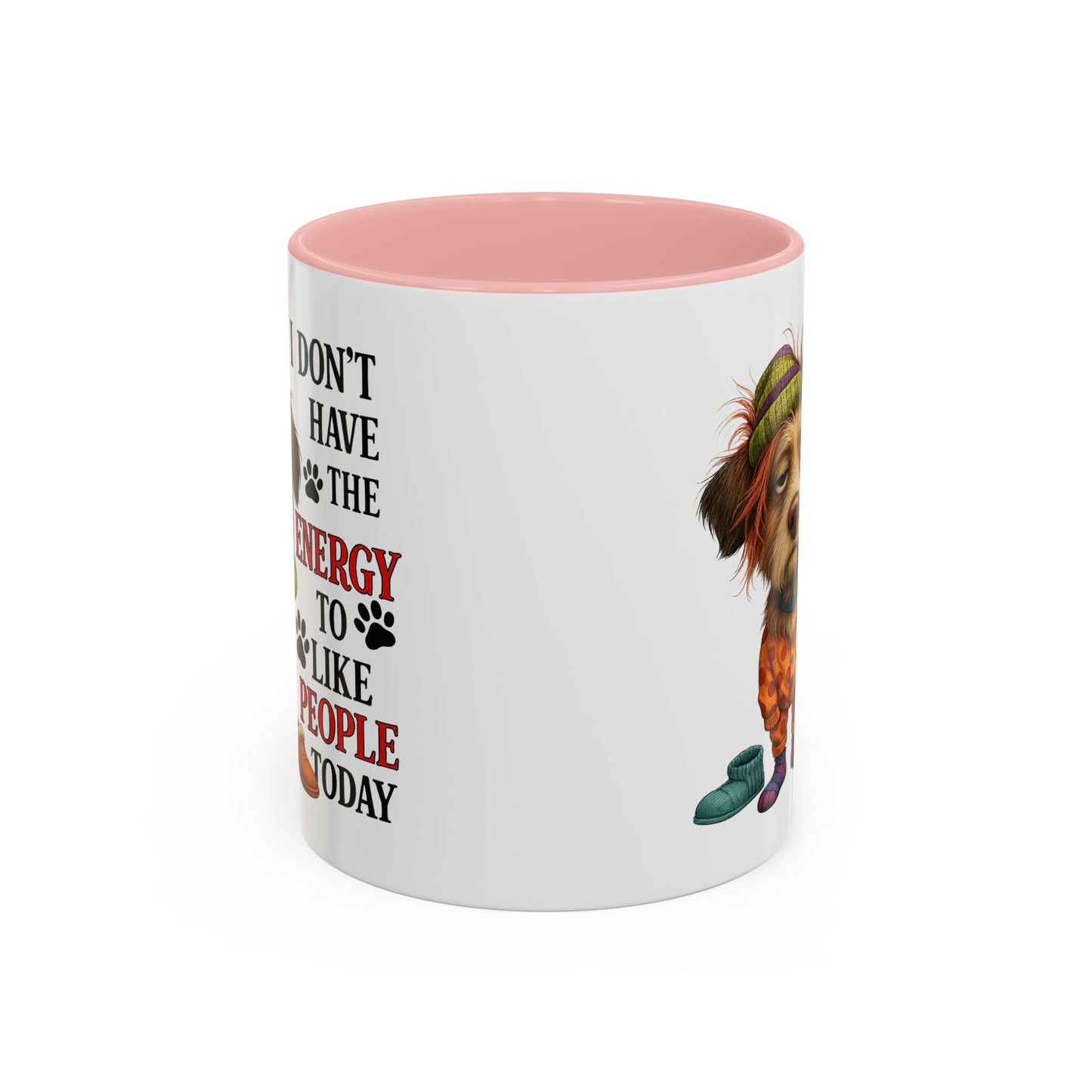 Animal Mug - I Don't Have The Energy