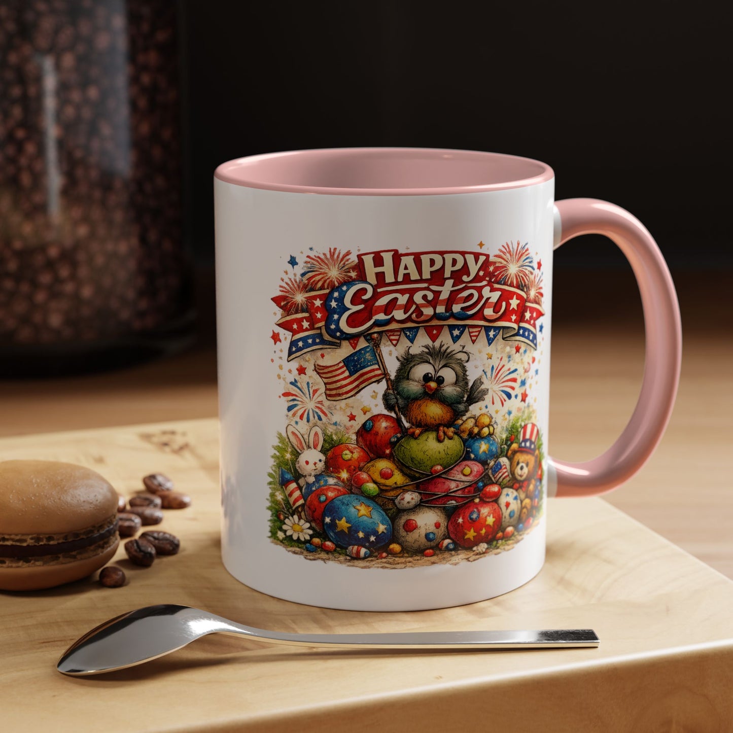 Easter Mug - Patriotic Happy Easter