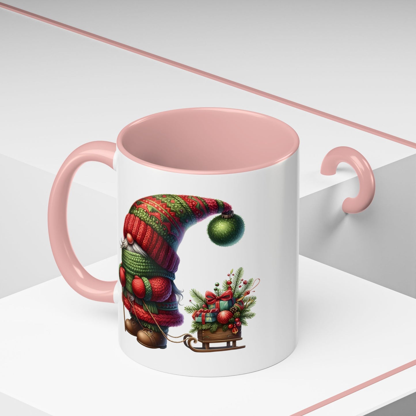 Christmas Mug - Gone with Miniature Sleigh