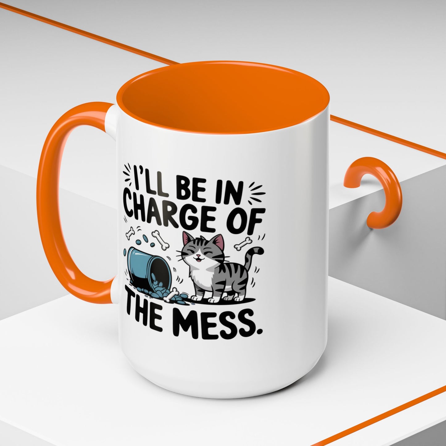 Animal Mug - I'll Be In Charge of The Mess