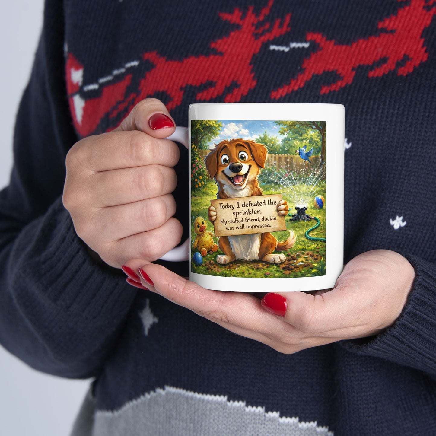 Animal Mug - Today I Defeated The