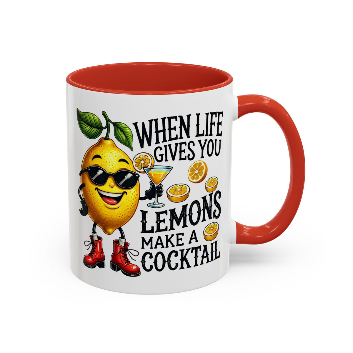 Humor Mug - When Life Gives You Lemons