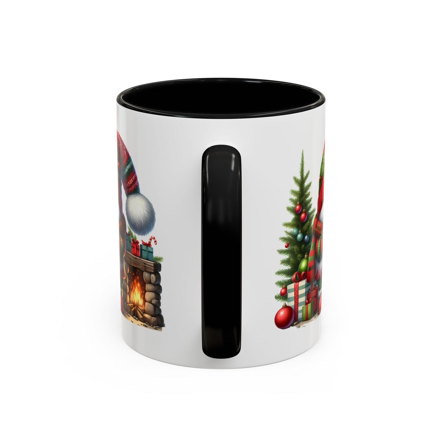 Christmas Mug - Gnome Fireplace