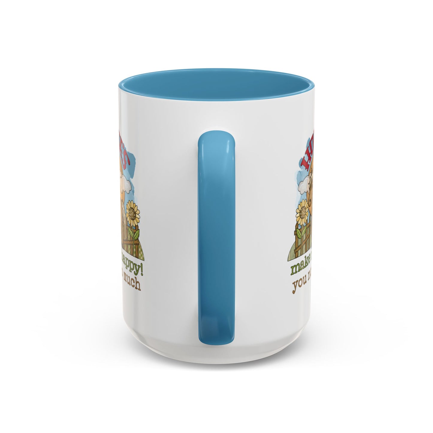 Humor Mug - Horses Make Me Happy