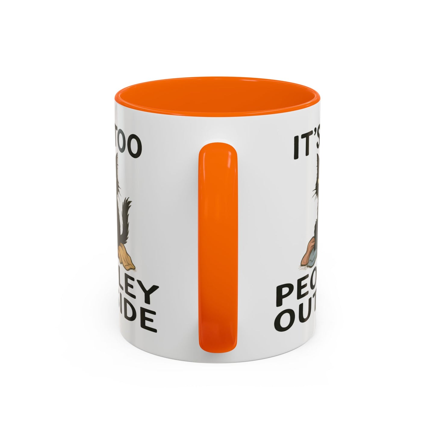 Animal Mug - It's Too Peopley Outside