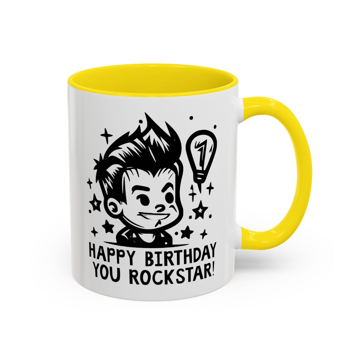 Birthday Mug - You Rockstar!