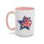 4th of July Mug - 4th of July Star Flag