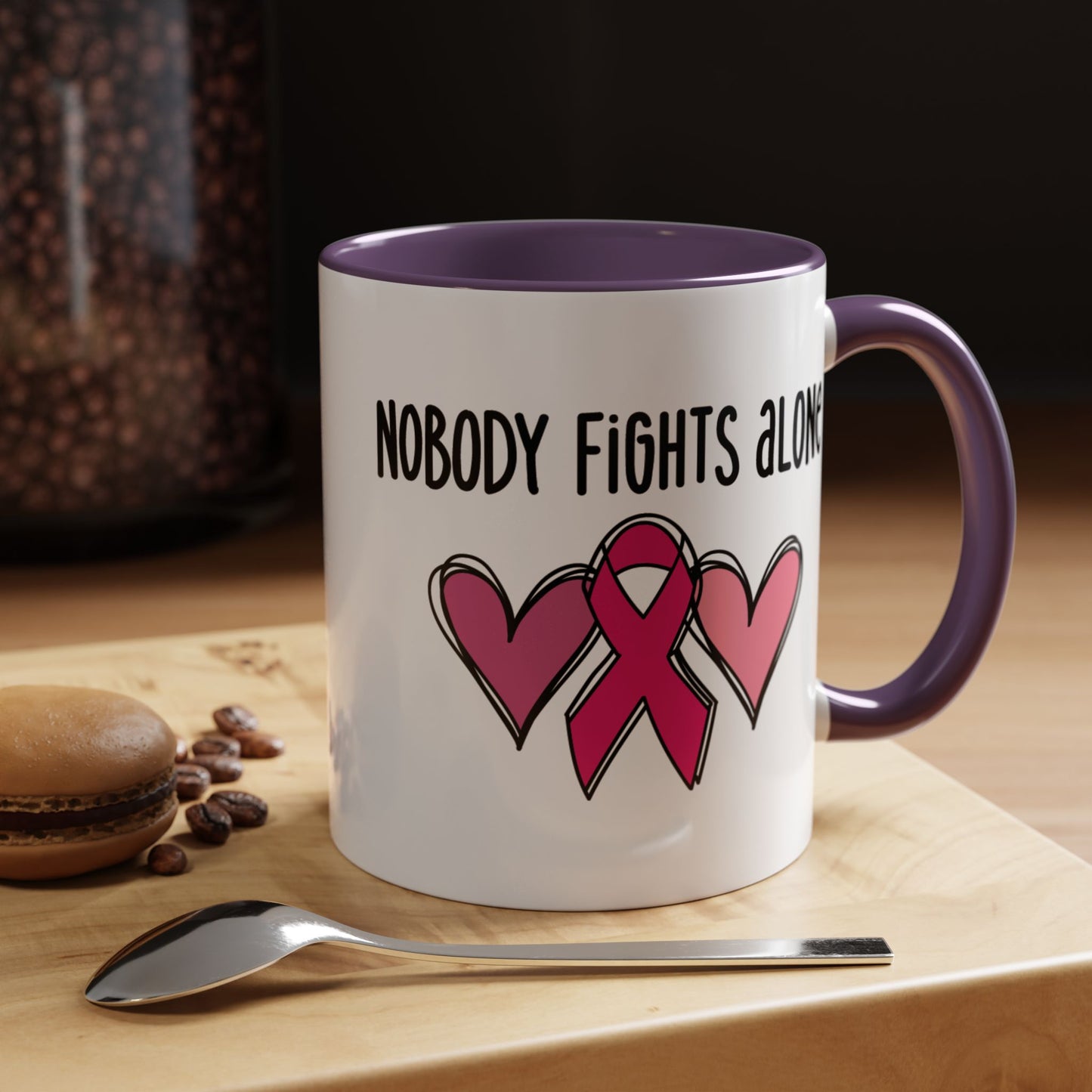 Support Mug - Nobody Fights Alone