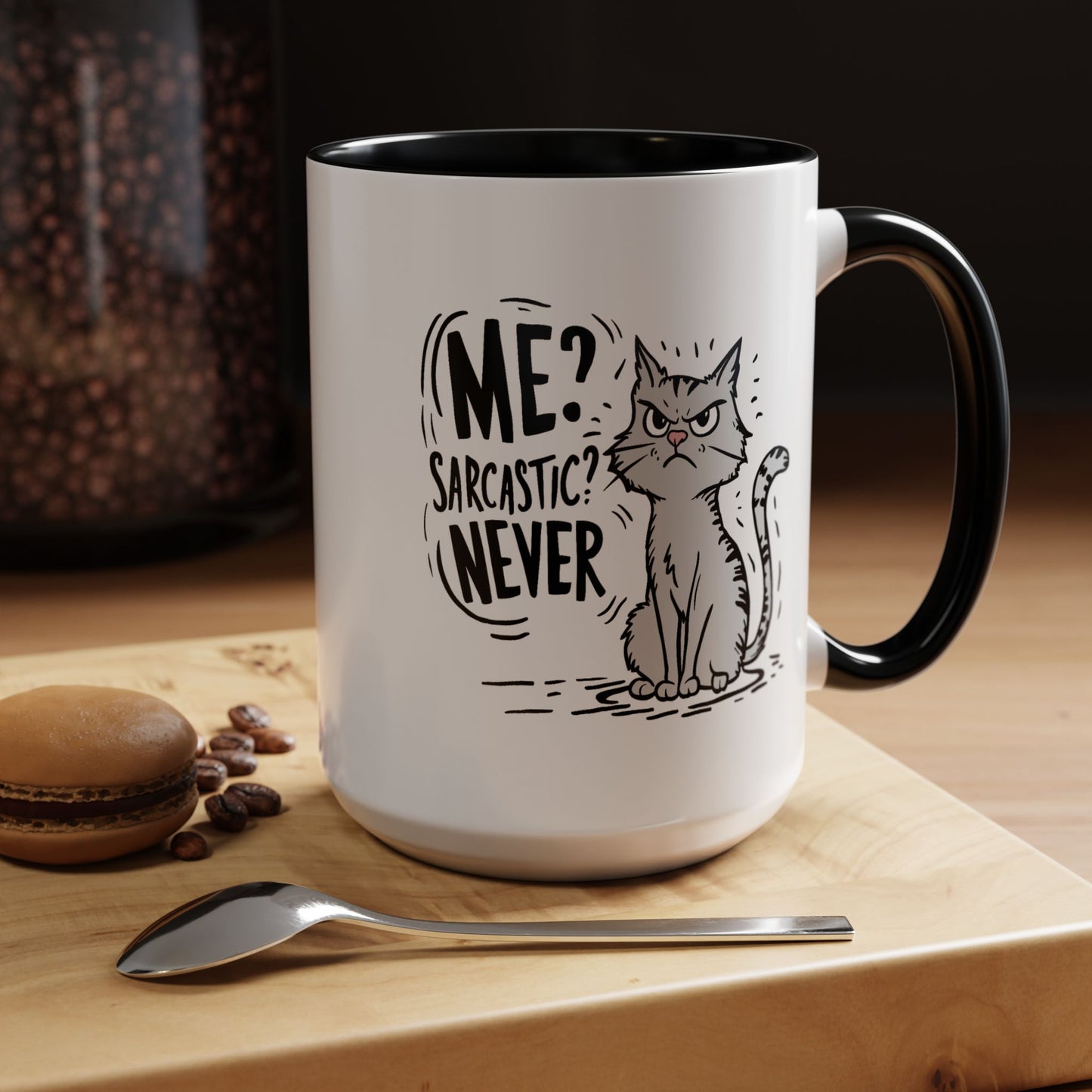 Animal Mug - Me? Sarcastic? Never