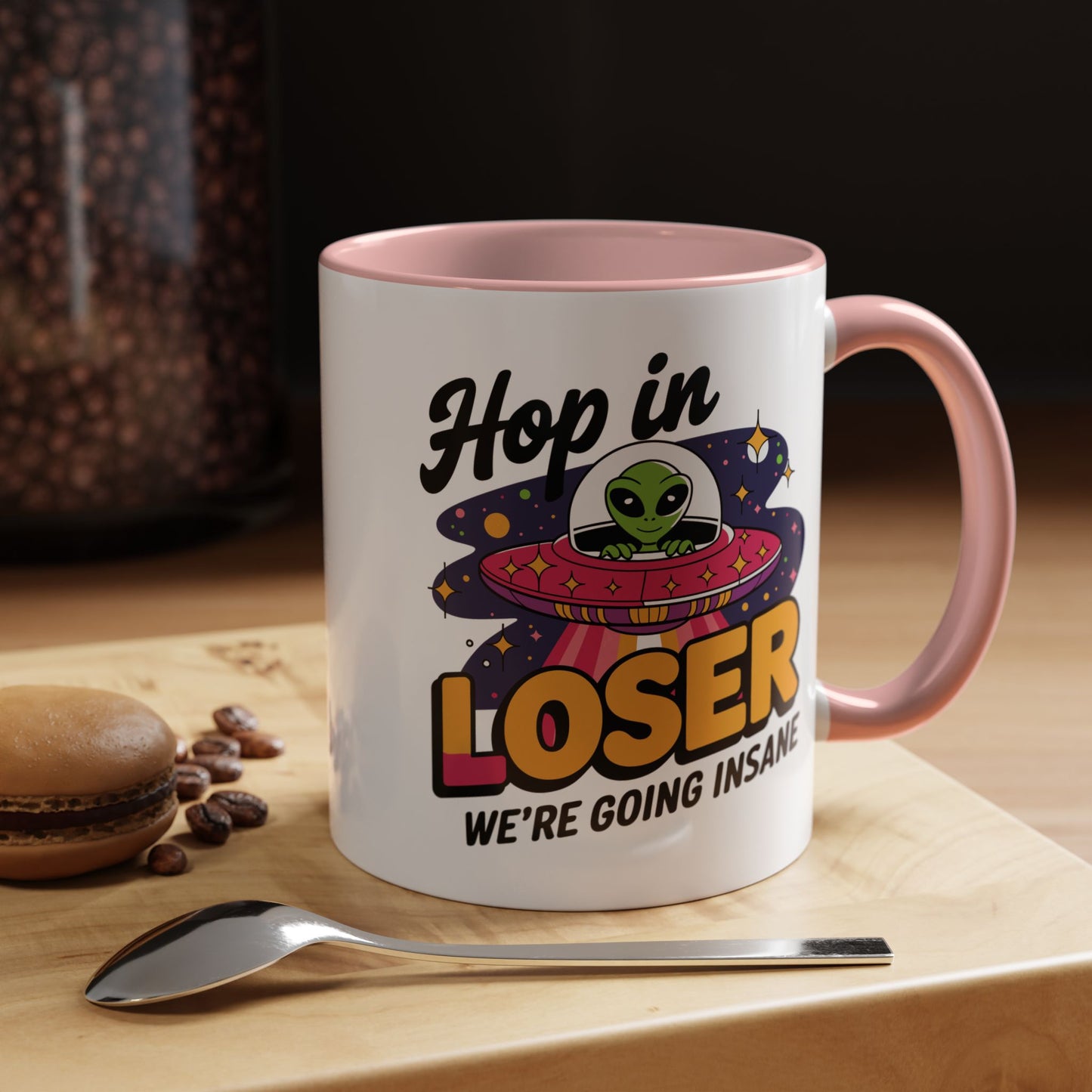 Alien Mug - Hop In Loser
