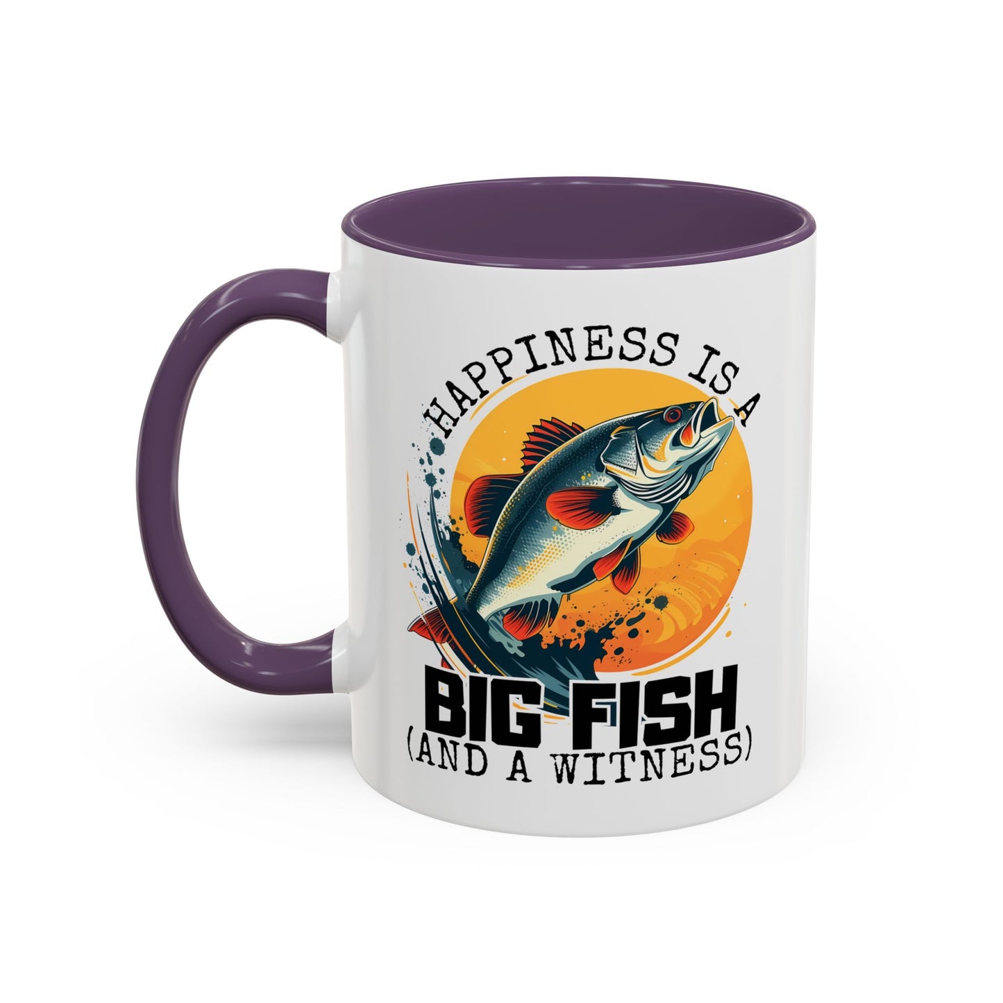 Adventure Mug - Happiness Is A Big Fish