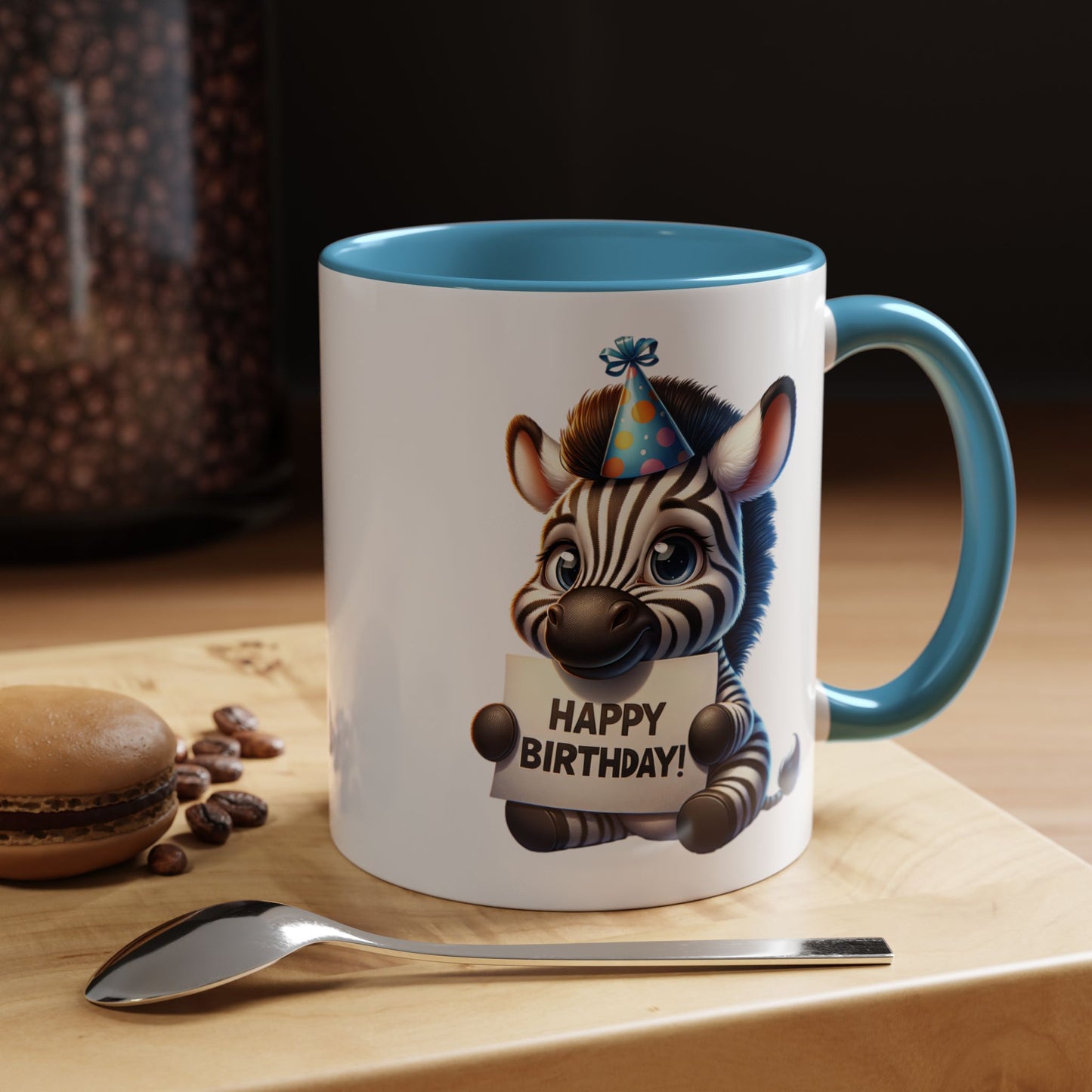 Birthday Mug - Zebra Clipart