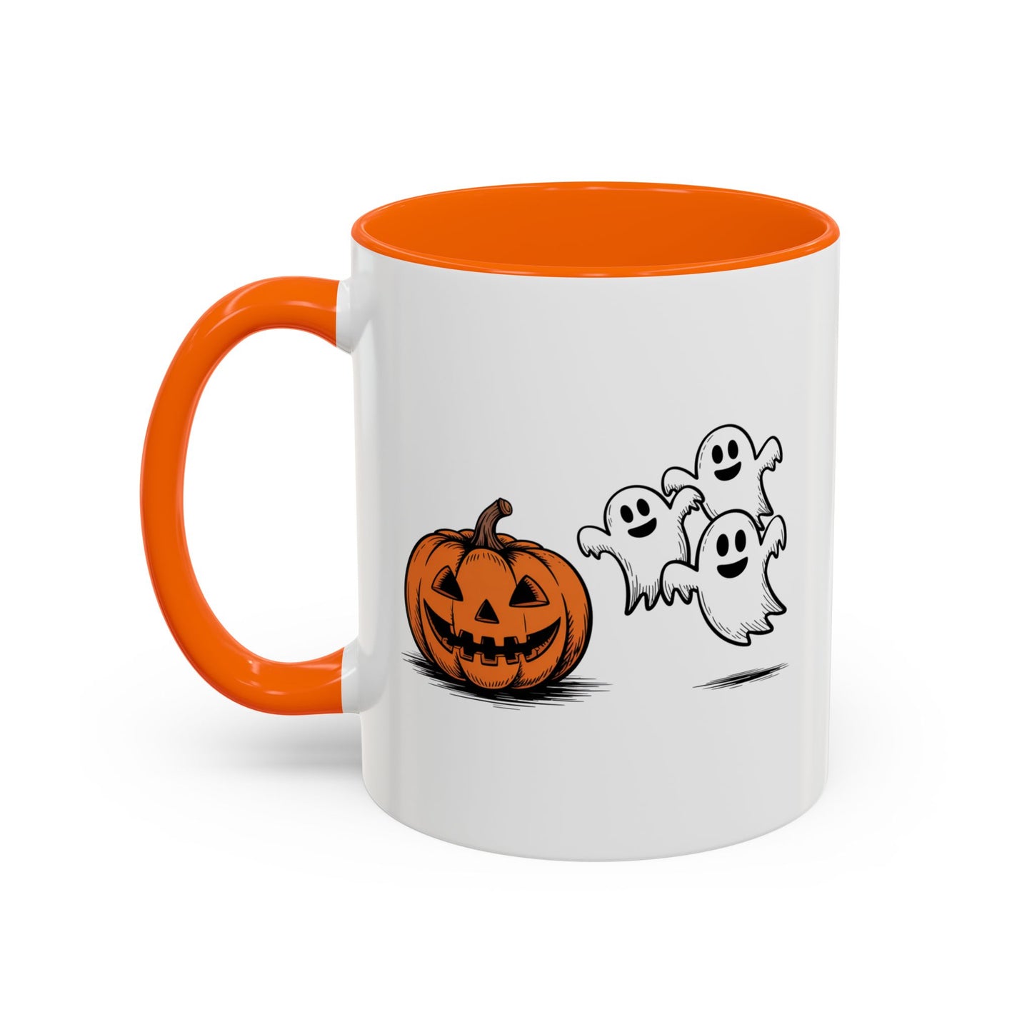 Halloween Mug - Pumpkin & Ghosts