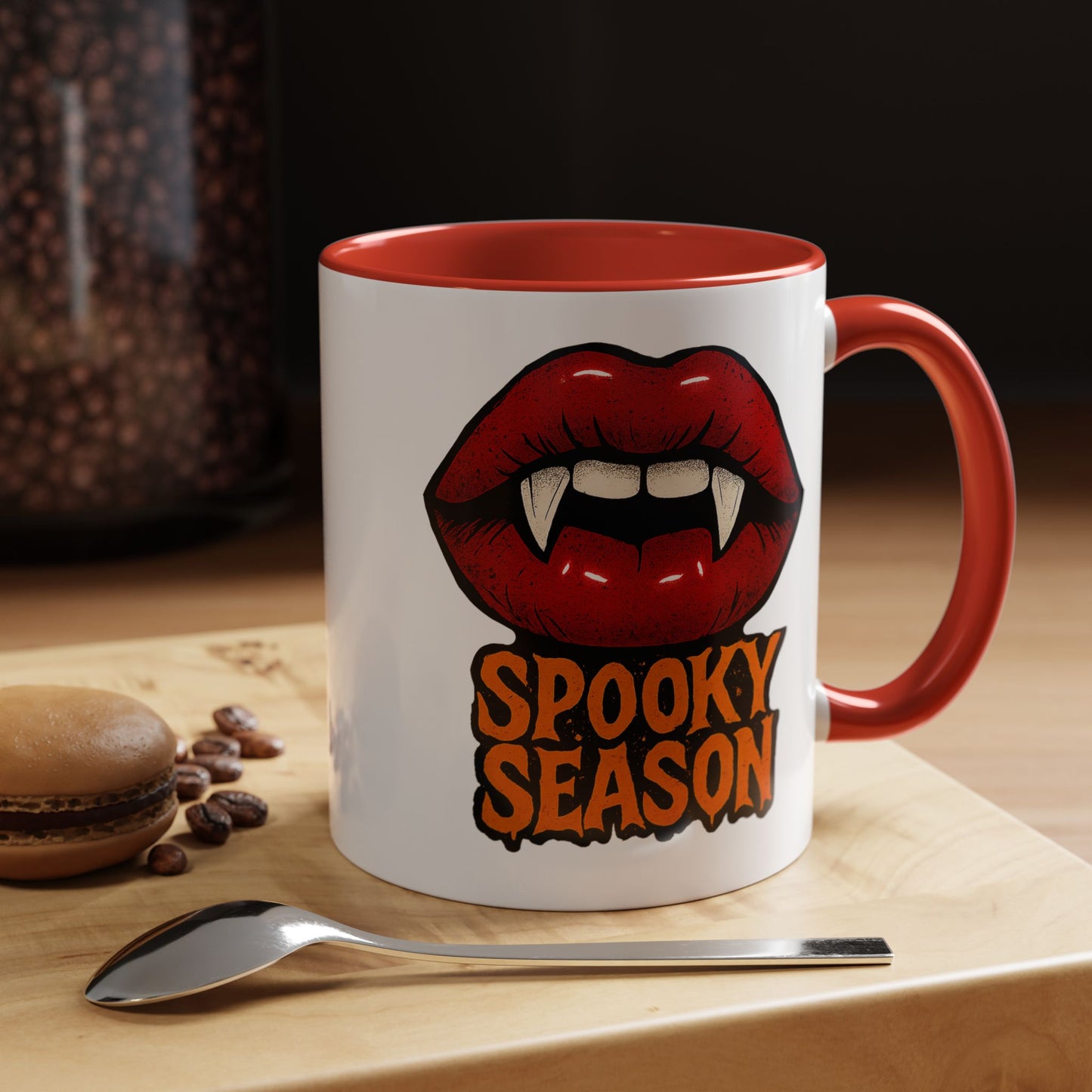 Halloween Mug - Spooky Season Vampire Mouth
