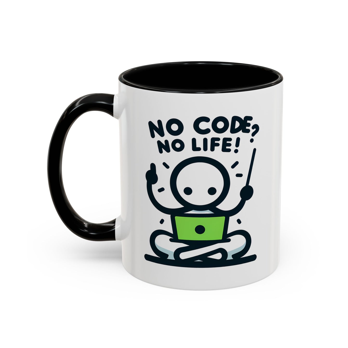 Humor Mug - No Code No Life