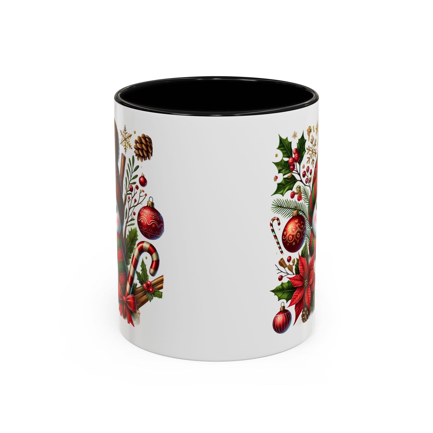 Christmas Mug - Red and Green Snowman