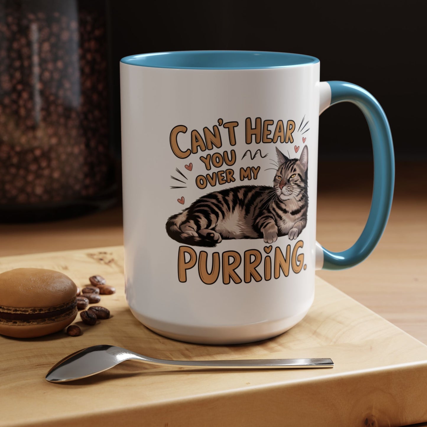 Animal Mug - Can't Hear You Over My Purring