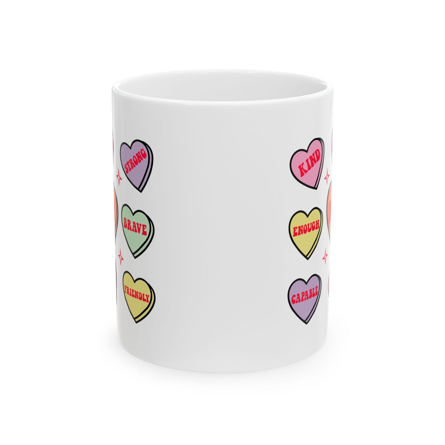 Mother's Day Mug - Mom Hearts