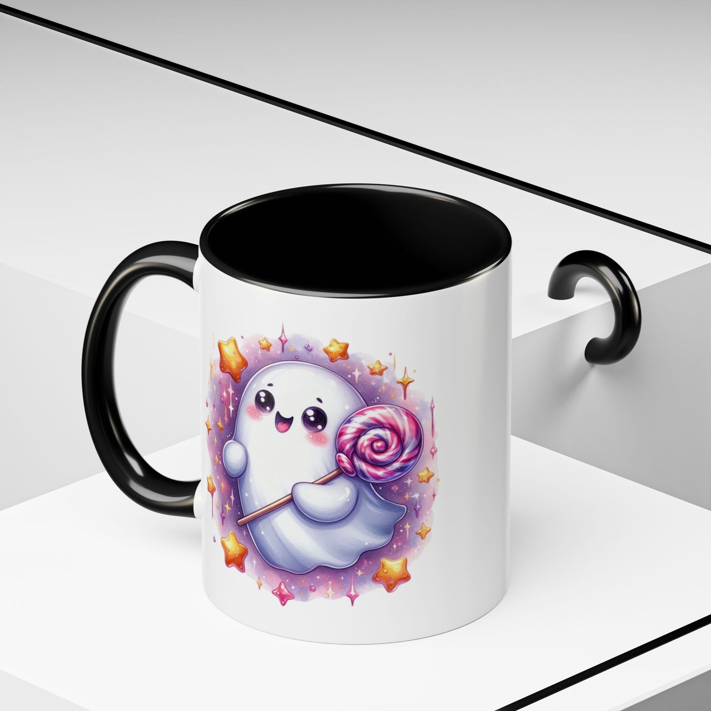 Halloween Mug - Spooky Ghost With Lolly