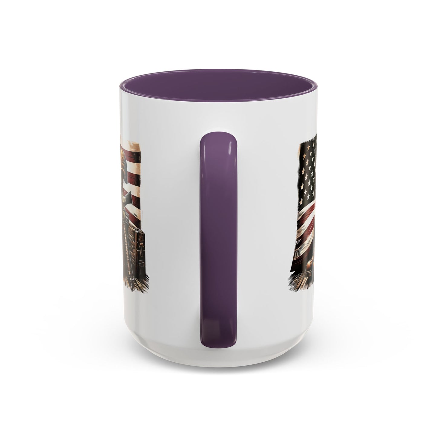 4th of July Mug - Fallen Soldier Boots Flag 3