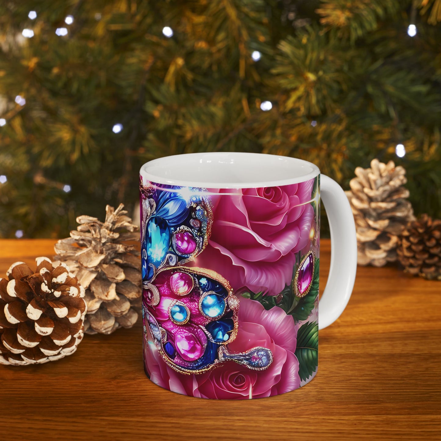 Artistic Mug - Diamond Butterfly