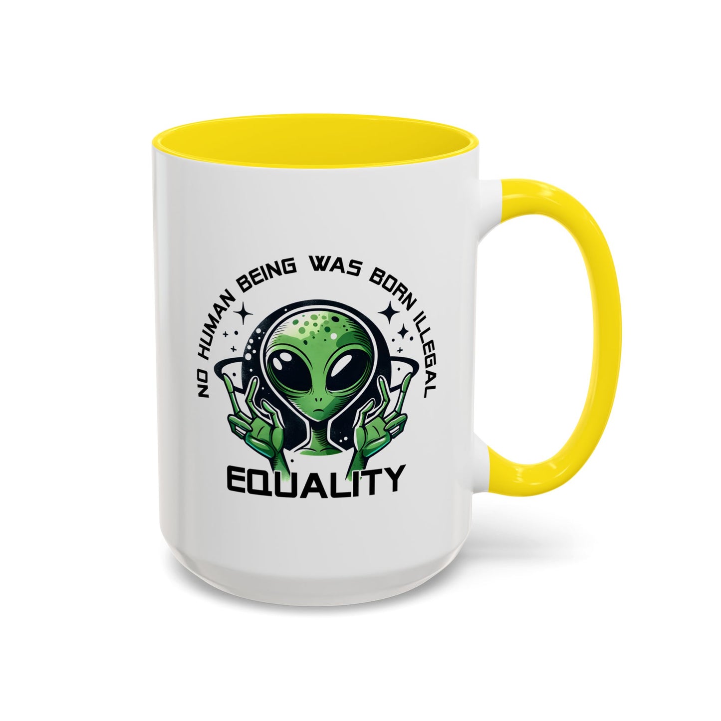 Alien Mug - No Human Being