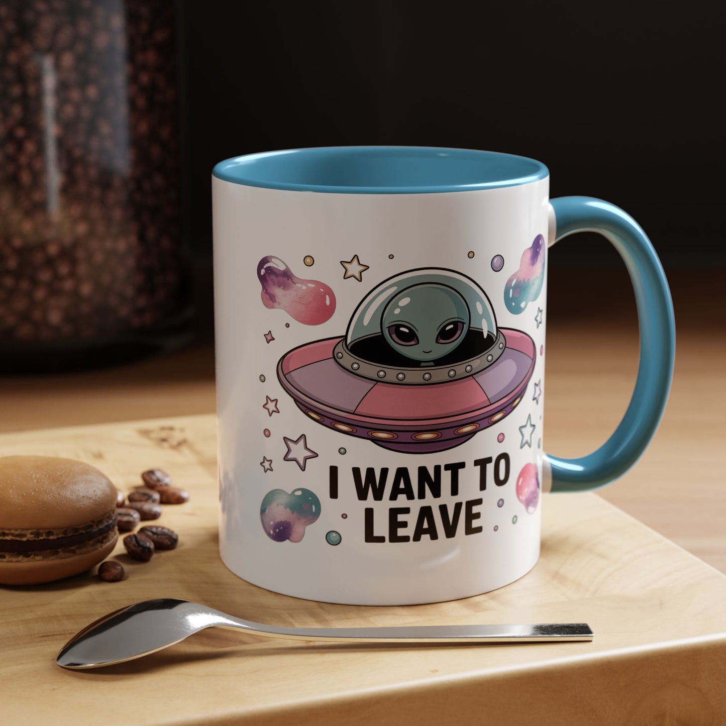 Alien Mug - I Want To Leave