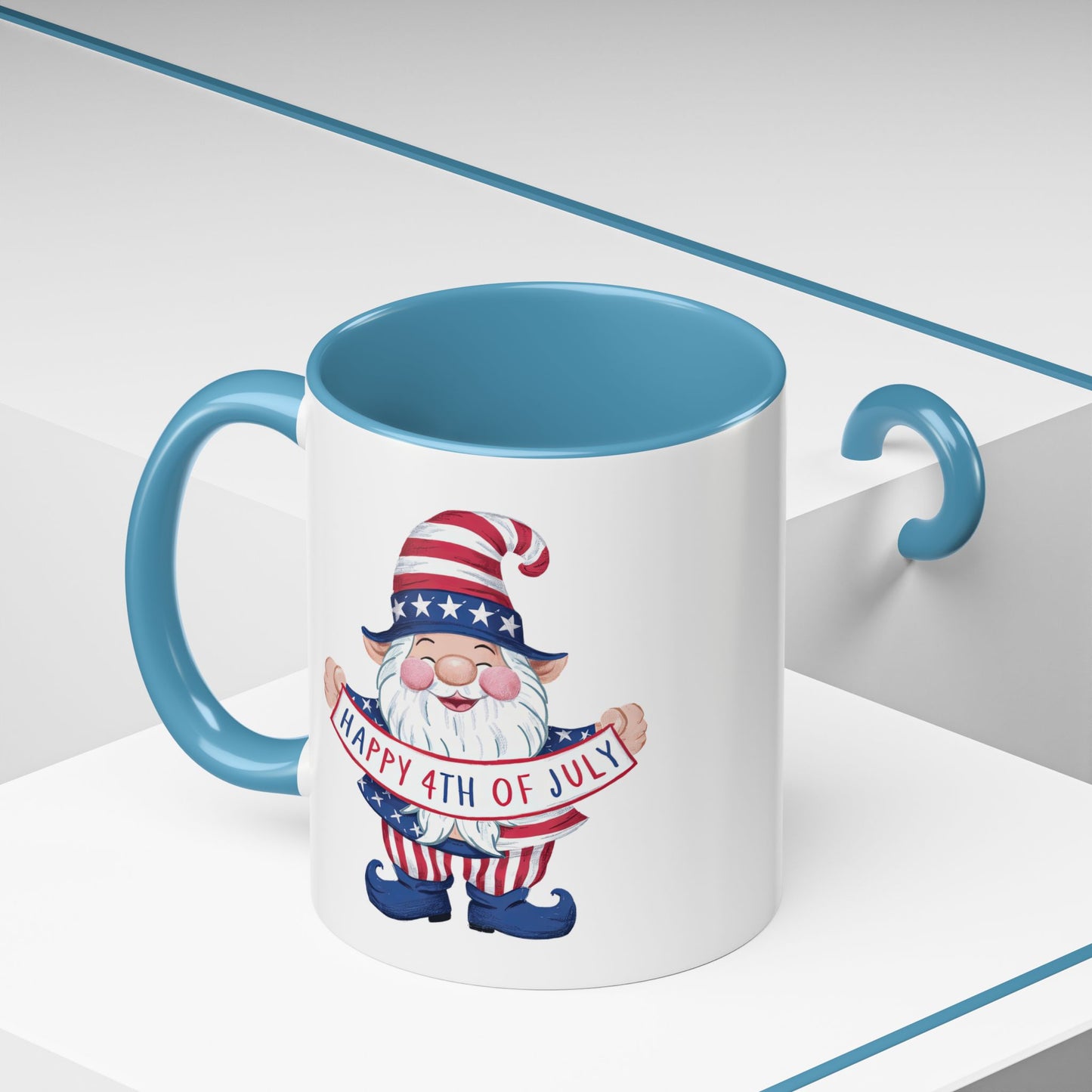 4th of July Mug - American Gnome 13