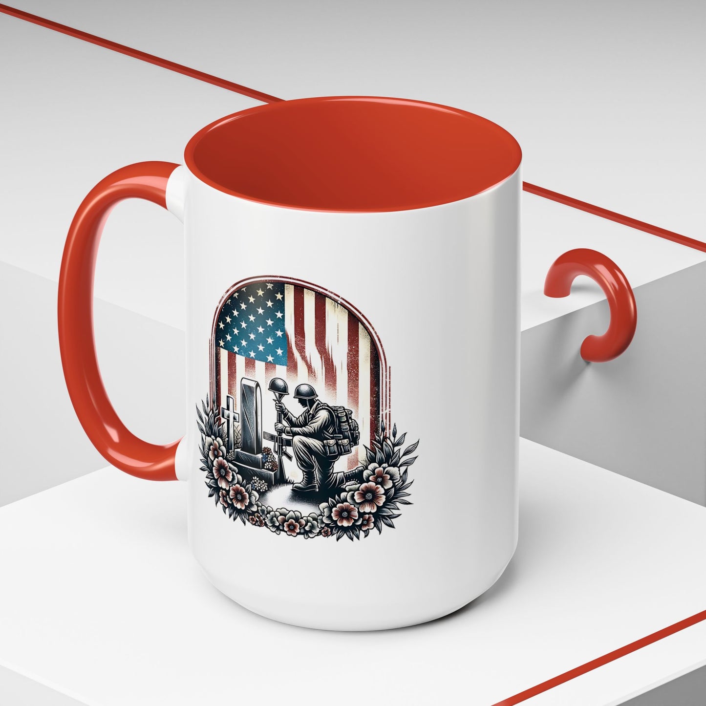 4th of July Mug - Fallen Soldier Memorial